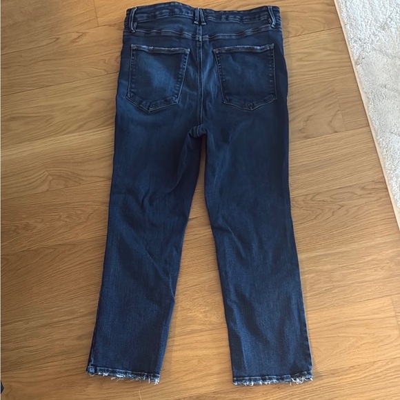 Good American Dark Blue Ankle Jeans - Picture 2 of 3